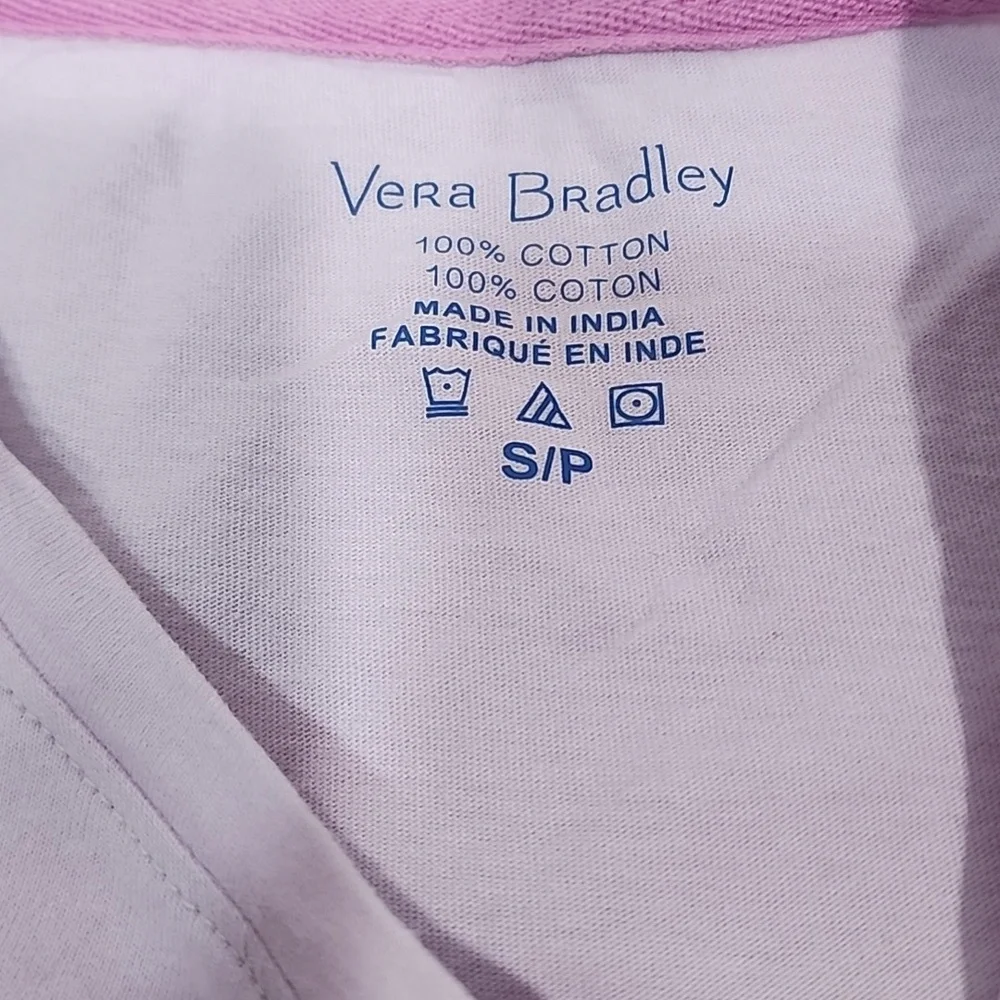 Vera Bradley Lavender Long Sleeve with Floral Design - Picture 7 of 8